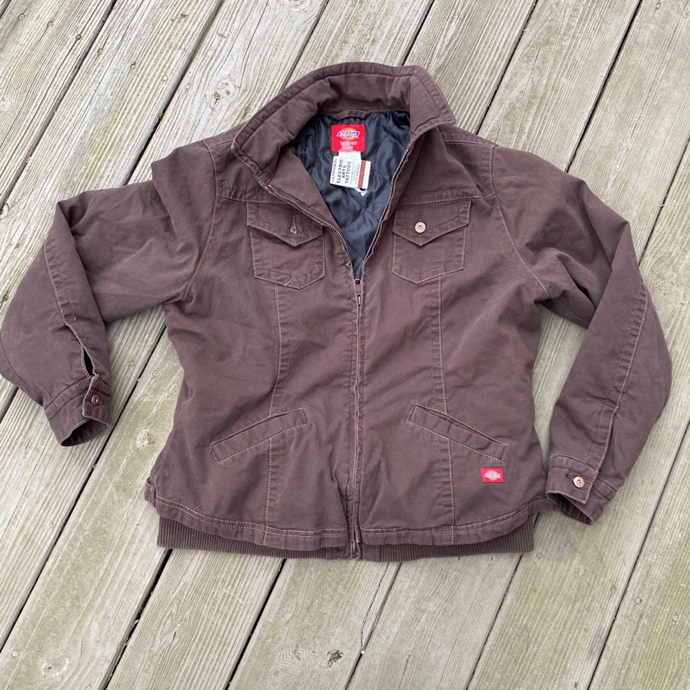 Brown Dickies Work Jacket